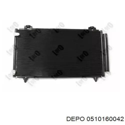 Радиатор кондиционера 0510160042 Depo/Loro/Abakus