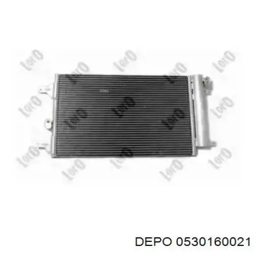Радиатор кондиционера 0530160021 Depo/Loro/Abakus