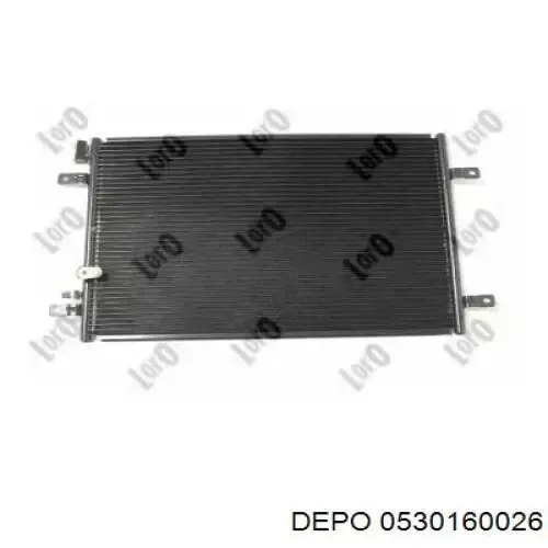 Радиатор кондиционера 0530160026 Depo/Loro/Abakus