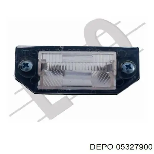 Фонарь подсветки номерного знака 05327900 Depo/Loro/Abakus