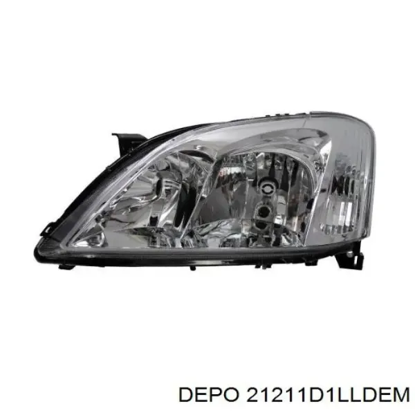 Левая фара 21211D1LLDEM Depo/Loro/Abakus