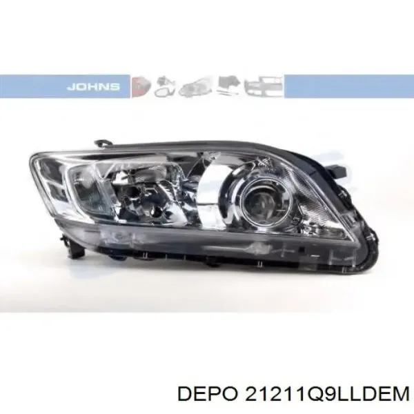 Левая фара 21211Q9LLDEM Depo/Loro/Abakus