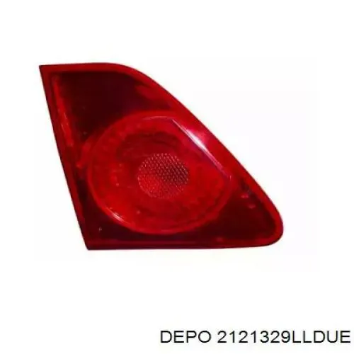 Фонарь задний левый внутренний 2121329LLDUE Depo/Loro/Abakus