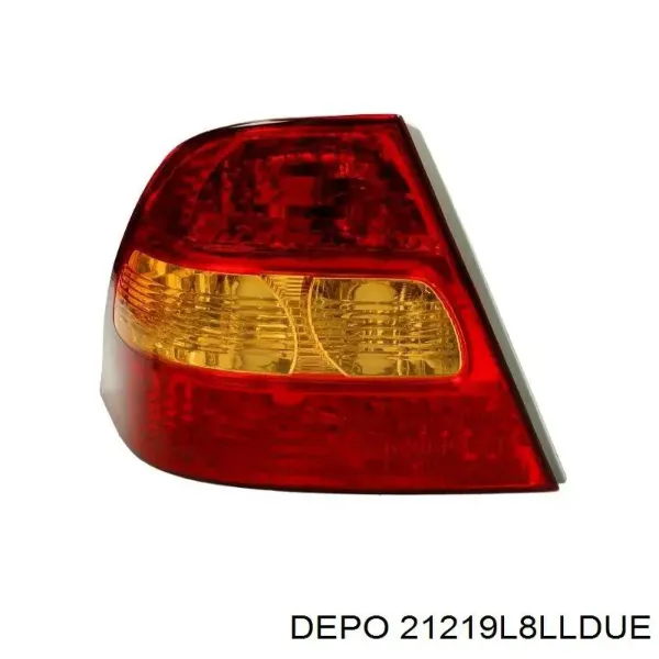 Фонарь задний левый 21219L8LLDUE Depo/Loro/Abakus