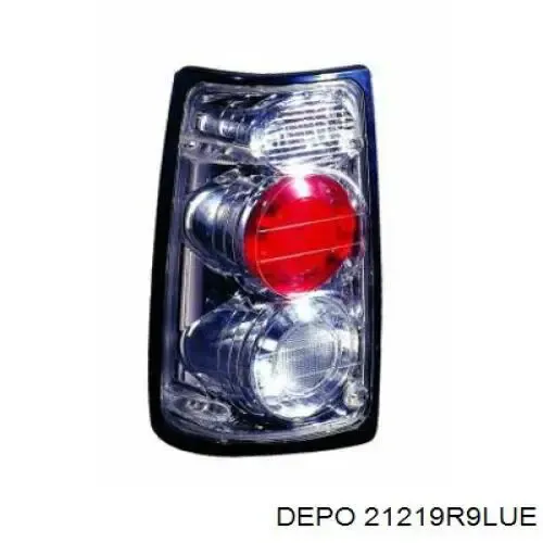Фонарь задний левый внешний 21219R9LUE Depo/Loro/Abakus