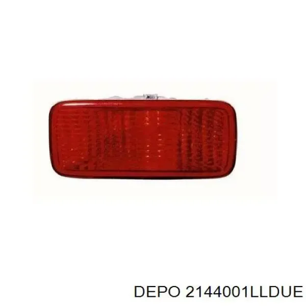 Фонарь противотуманный задний левый 2144001LLDUE Depo/Loro/Abakus
