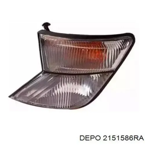 Габарит (указатель поворота) правый 2151586RA Depo/Loro/Abakus
