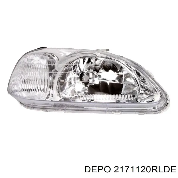 Правая фара 2171120RLDE Depo/Loro/Abakus