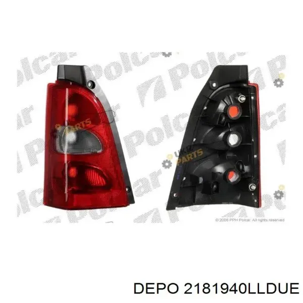 Фонарь задний левый 2181940LLDUE Depo/Loro/Abakus