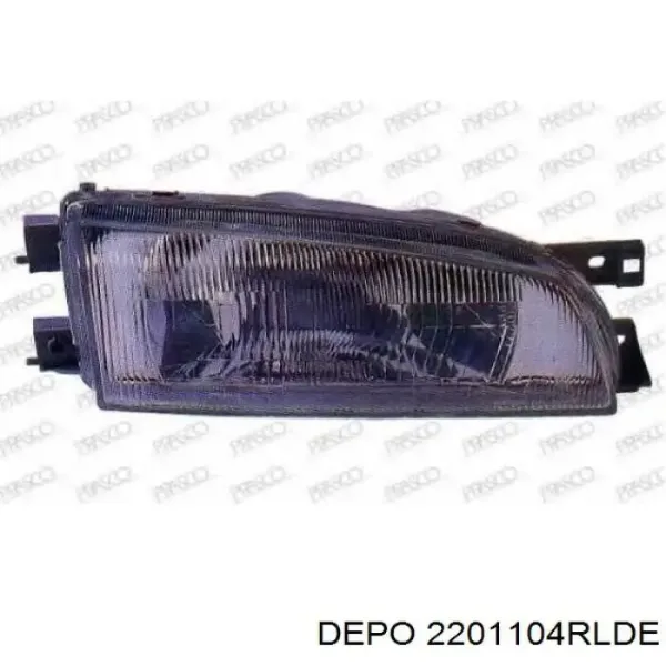 Правая фара 2201104RLDE Depo/Loro/Abakus
