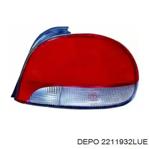 Фонарь задний левый 2211932LUE Depo/Loro/Abakus