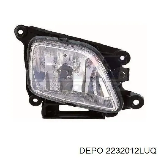 Фара противотуманная левая 2232012LUQ Depo/Loro/Abakus