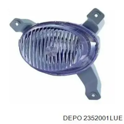 Противотуманная фара левая на Chevrolet Aveo II T250, T255