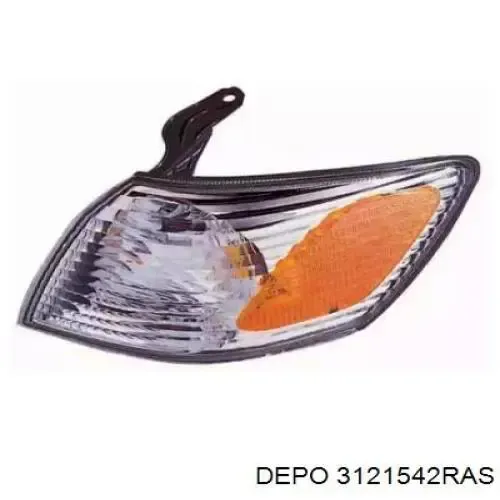 Поворотник правый 3121542RAS Depo/Loro/Abakus