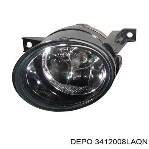 Фара противотуманная левая 3412008LAQN Depo/Loro/Abakus