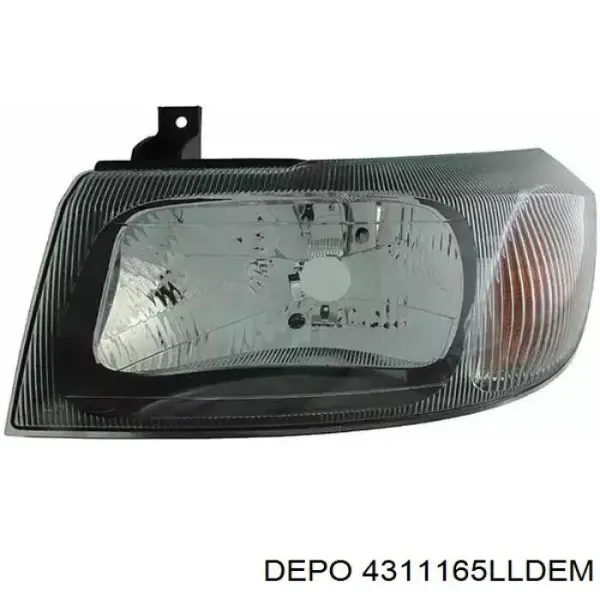 Левая фара 4311165LLDEM Depo/Loro/Abakus