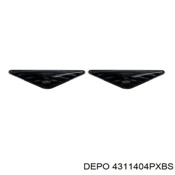 Повторитель поворота 4311404PXBS Depo/Loro/Abakus