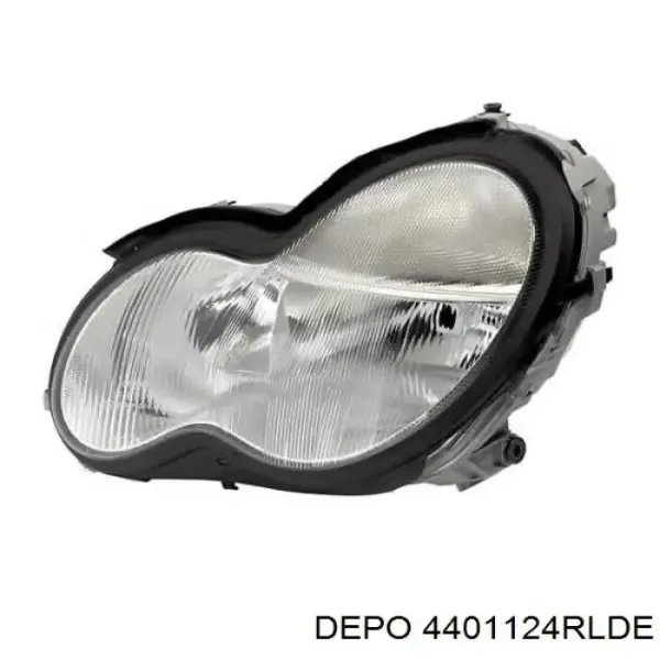 Правая фара 4401124RLDE Depo/Loro/Abakus