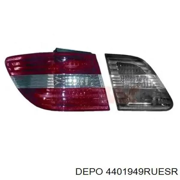 Фонарь задний правый внешний 5035882S Polcar