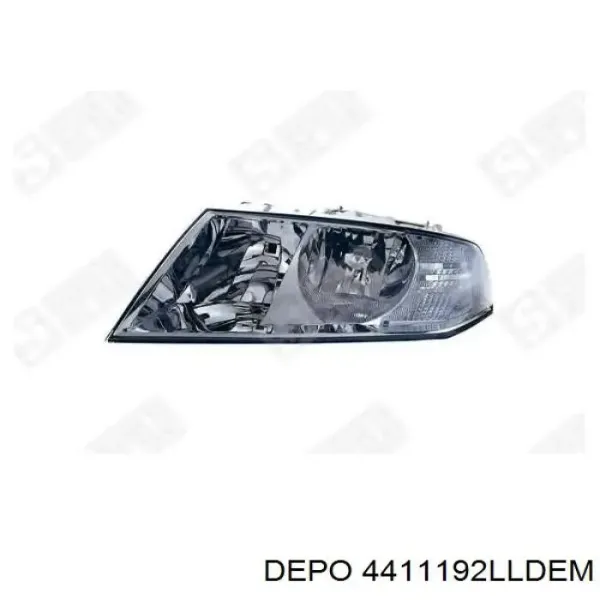 Левая фара 4411192LLDEM Depo/Loro