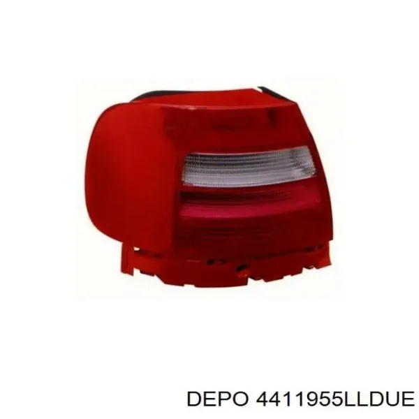 Фонарь задний левый внешний 4411955LLDUE Depo/Loro/Abakus