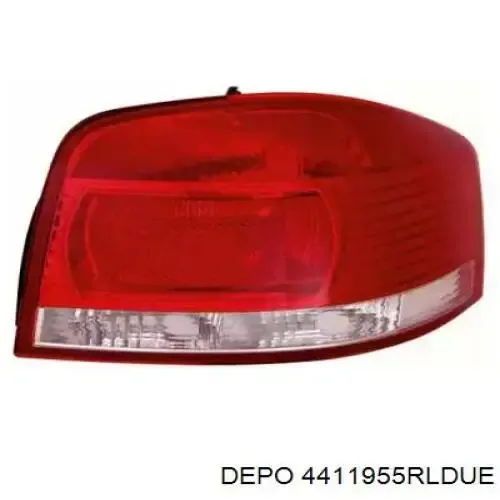 Фонарь задний правый внешний 4411955RLDUE Depo/Loro/Abakus