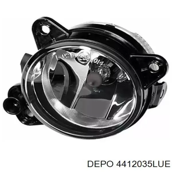 Фара противотуманная левая 4412035LUE Depo/Loro/Abakus