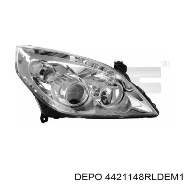 Правая фара 4421148RLDEM1 Depo/Loro/Abakus