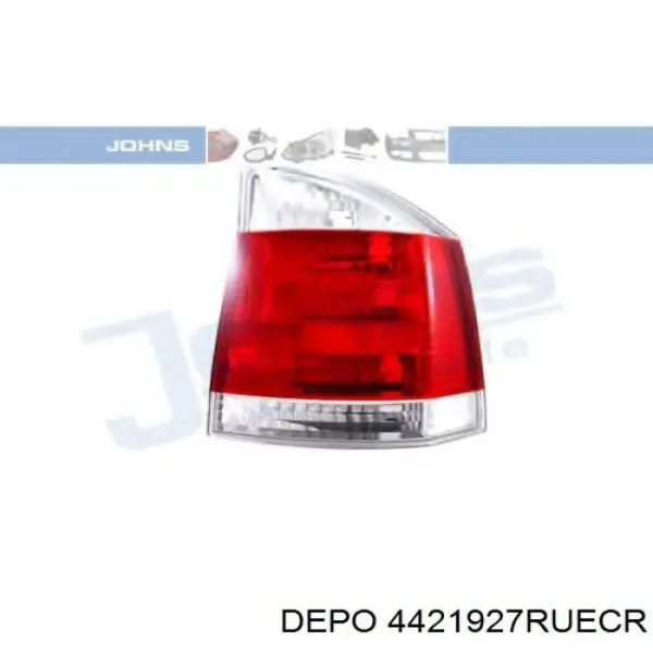 Задний фонарь 4421927RUECR Depo/Loro/Abakus