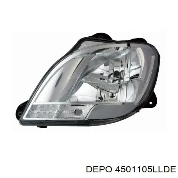 Левая фара 4501105LLDE Depo/Loro/Abakus