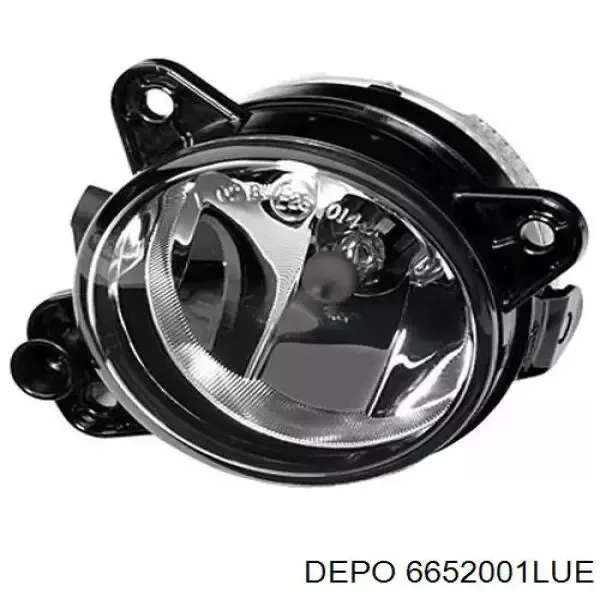 Фара противотуманная левая 6652001LUE Depo/Loro