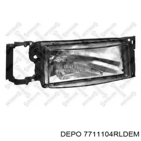 Правая фара 7711104RLDEM Depo/Loro/Abakus