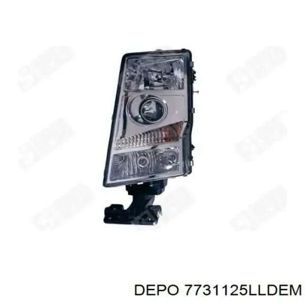 Левая фара 7731125LLDEM Depo/Loro/Abakus
