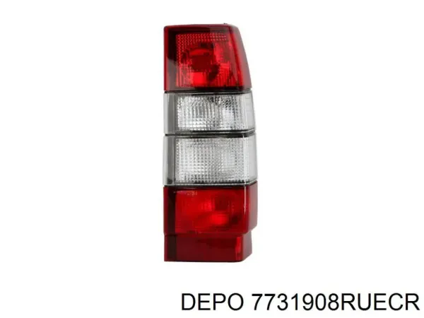 Задний фонарь 7731908RUECR Depo/Loro/Abakus