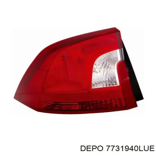 Фонарь задний левый внешний 7731940LUE Depo/Loro/Abakus