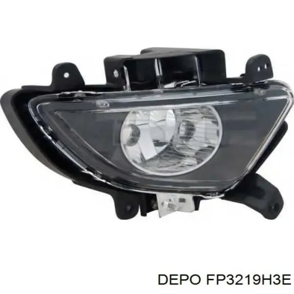 Фара противотуманная левая FP3219H3E Depo/Loro/Abakus