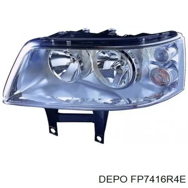 Правая фара FP7416R4E Depo/Loro/Abakus
