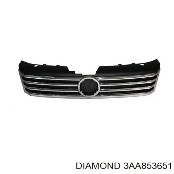 Решетка радиатора 3AA853651 Diamond/DPA