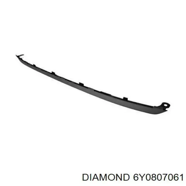 Спойлер переднего бампера 6Y0807061 Diamond/DPA