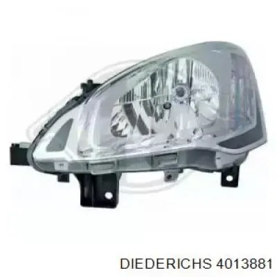 Левая фара ZCT1141L Signeda