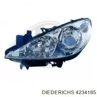 Левая фара 620887 Peugeot/Citroen