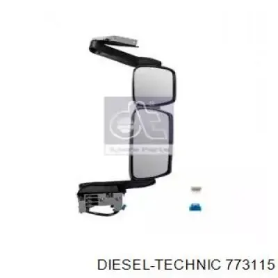 Правое зеркало 504369995 Iveco