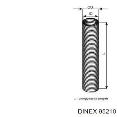 Гофра глушителя, универсальная 95210 Dinex