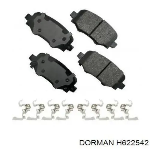 Шланг тормозной передний H622542 Dorman
