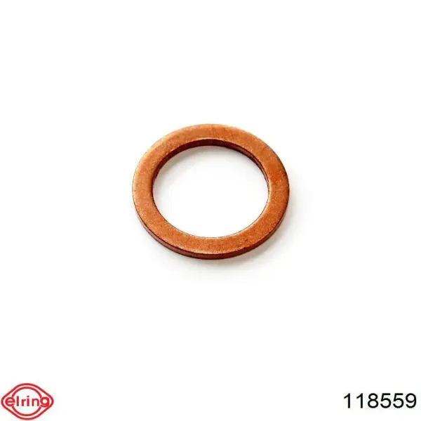 Кольцо (шайба) форсунки инжектора посадочное Elring 118559 цена, от