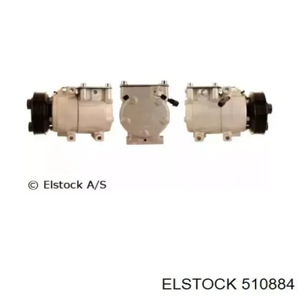 Компрессор кондиционера Q3730312 Q-fix