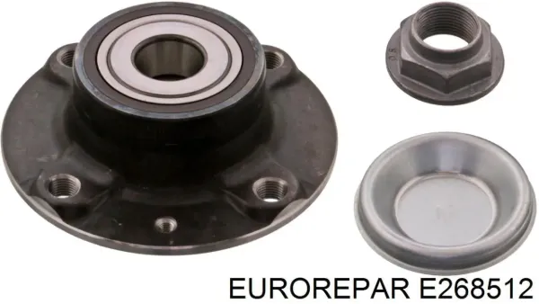 Задняя ступица E268512 Eurorepar