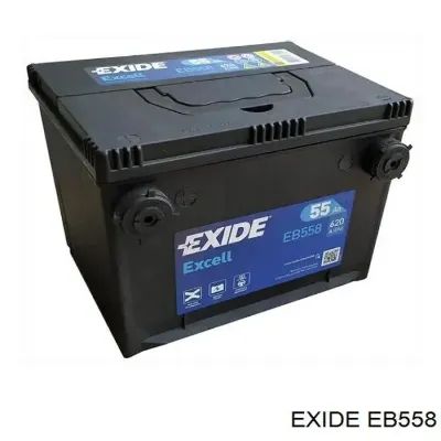 Акумулятор Ексайд 60 А/г 12 В (EB558)