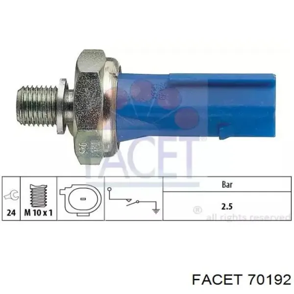 Датчик давления масла 3L919008 AND