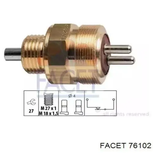 Датчик заднего хода 70511180 Jakoparts